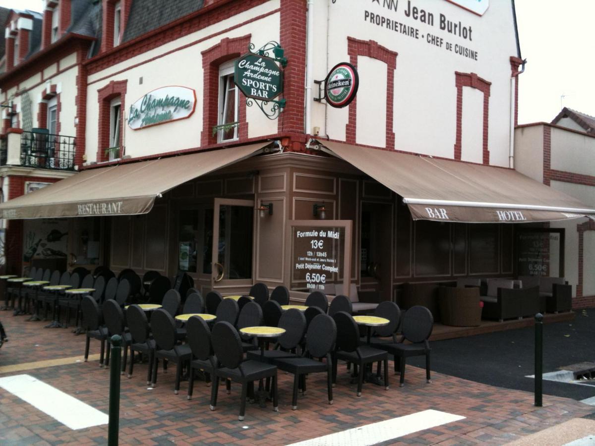 Hotel La Champagne Ardenne Cabourg Exteriör bild